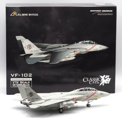 US Navy F-14A BuNo: 159466 Calibre Wings Scale 1:72 Diecast CA721416 No stand!! - Picture 1 of 12