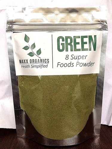 MAXX Organics 8 SUPER FOOD DRINK MIX 90 Day Supply Compare Organifi Green Juice - Picture 8 of 12