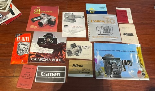 Vintage Menge Fotobücher, Zeitschriften, Handbücher usw. - Bild 4 von 9