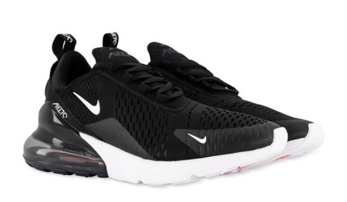 Nike Air Max 270 Black White Running Athletic Shoes AH8050-002 Mens Size 15