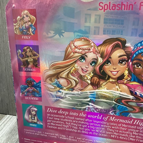 Meerjungfrau High Oceanna Deluxe Meerjungfrau Puppe & Zubehör mit abnehmbarem Schweif Neu mit Etikett - Bild 12 von 17