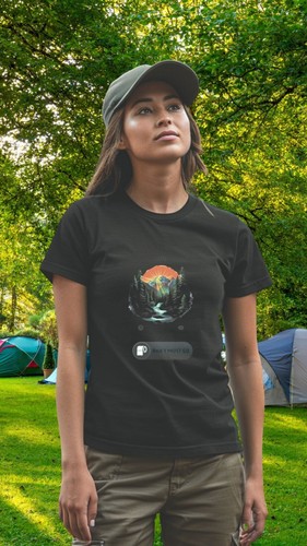 UNISEX Camping Graphic T-Shirt - Designed for Camping Enthusiasts, CP005 - Picture 2 of 17