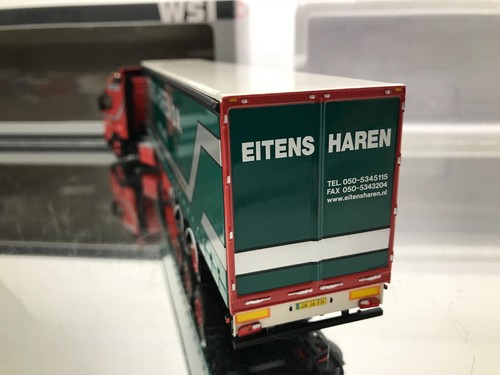 WSI 9194 VOLVO FH GLOBE EITENS HAREN CURTAINSIDE TRAILER -1:50- HIGH QUALITY IB - Imagen 11 de 15