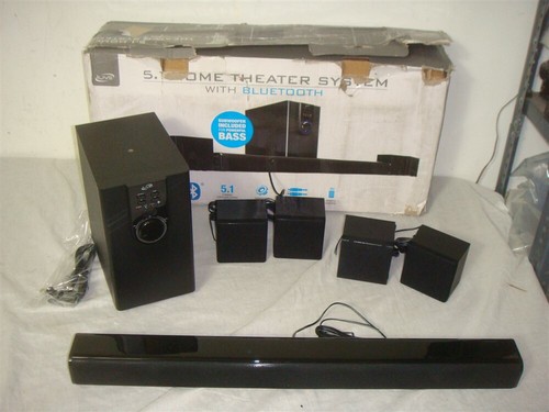 ILIVE 5.1 HOME THEATER SYSTEM WITH BLUETOOTH IHTB138B - Picture 1 of 12