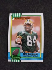 1990 Topps #140 Sterling Sharpe Green Bay Packers Football Card