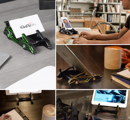 dual-angle tabletop desktop CNC Aluminum gold sports car style for LG G Pad - 第 6/7 張圖片