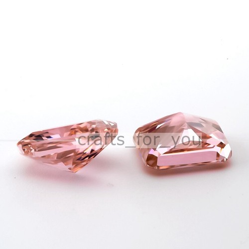9A Padparadscha CZ Piedra Cúbica de Circonio Gema Artificial para Joya/Anillo/Colgante - Imagen 4 de 5