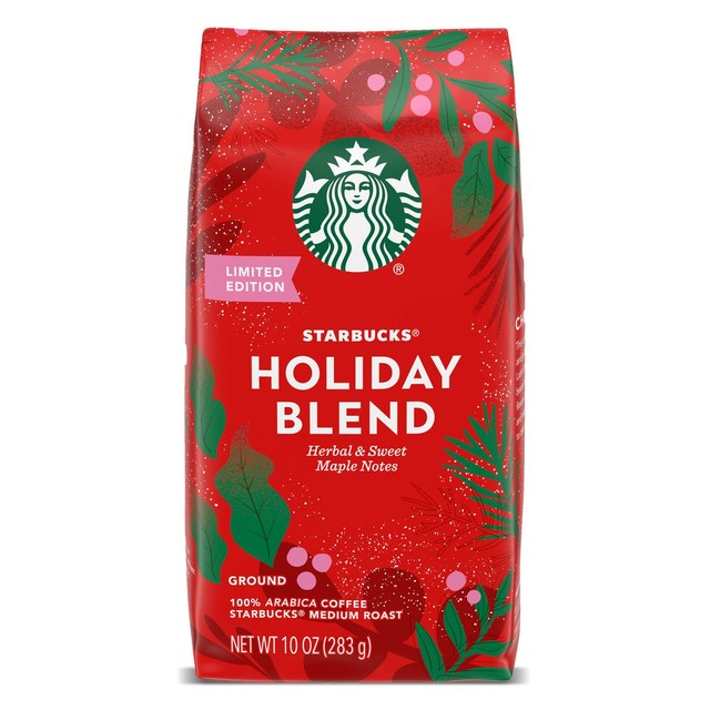 Starbucks 2019 Holiday Blend Ground Coffee 10 Ounce for