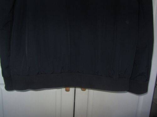 BMW men's full zip Nylon Dark Blue windbreaker Jacket with sewn logo sz XL - Picture 6 of 12