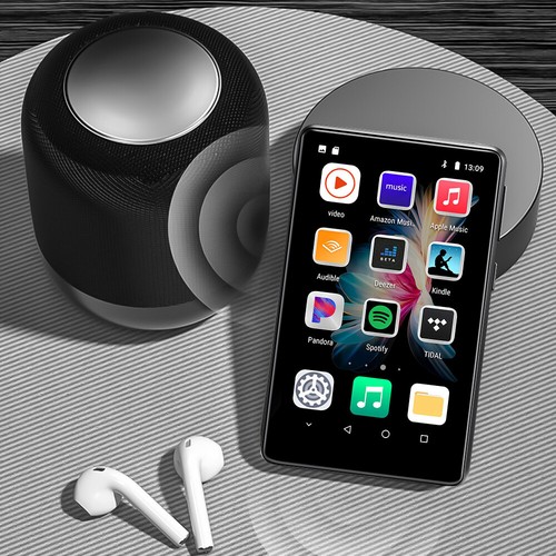 Reproductor de MP3/MP4 con pantalla táctil Bluetooth 5.0 Reproductor multimedia WiFi Android portátil - Imagen 20 de 24
