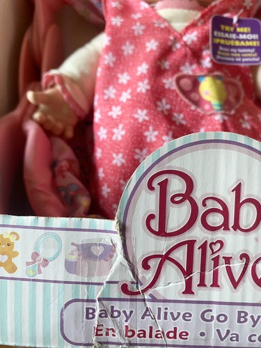 Vintage Baby Alive GO BYE BYE Blonde 2008 Hasbro New READ - Picture 5 of 16