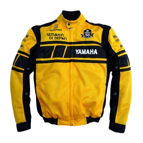 All Seasons Yamaha Motorbike Riding Jacket Mesh Fabric Motorcycle Biker Jacket - Picture 11 of 12