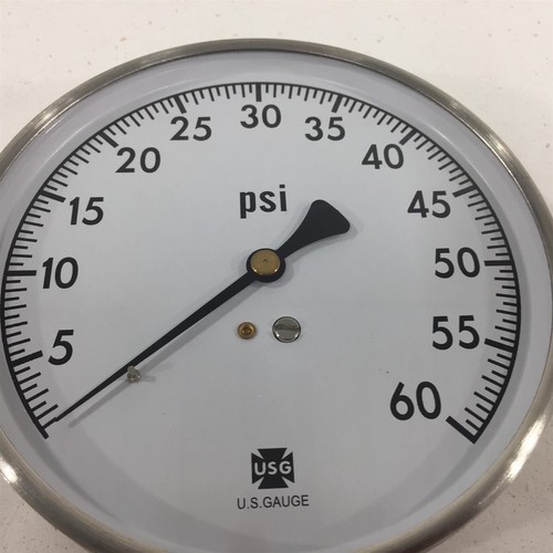 Ametek 160810A Pressure Gauge 4-1/2" 0-60PSI 1/4" NPT LM P5105K - Picture 4 of 7