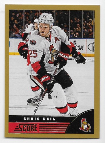 13/14 SCORE GOLD PARALLEL Hockey (#251-500) U-Pick From List - Picture 101 of 236
