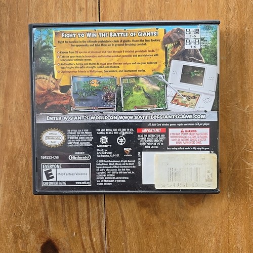 Nintendo DS 2 Games, Case & Manual. Digging For Dinosaur,  Battle Of Giants - Picture 8 of 11