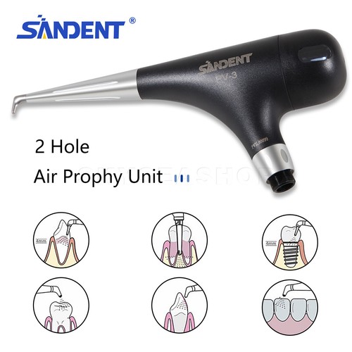 Dental Air Flow Polishing Polisher Handpiece Hygiene Prophy Jet 2/4 Holes UK - Picture 28 of 33