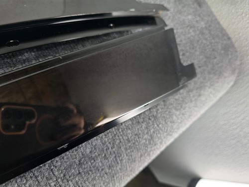 BMW E60 E61 M5 04-10 OEM GLOSSY BLACK FRONT REAR DOOR WINDOW GLASS MOLDING TRIM - Picture 3 of 22