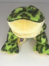 Webkinz Lil' Bullfrog Ganz Frog Plush 6 Inch Clean