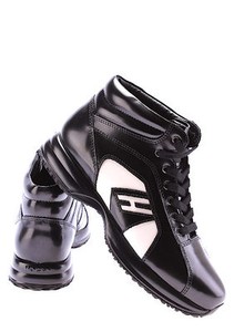 Scarpe Donna Polacco HOGAN BY KARL LAGERFELD Nero Porcellana Lusso Made Italy Scarpe Donna Polacco HOGAN BY KARL LAGERFELD Nero Porcellana Lusso Made Italy