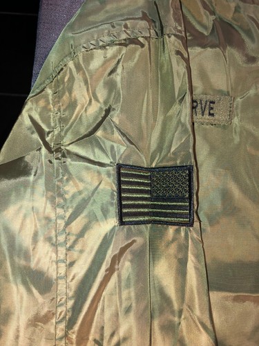 ARMY PERFORMANCE GREEN WINDBREAKER RAIN SNOW RESISTANT CROSS RIFLES SIZE SMALL - Picture 4 of 12