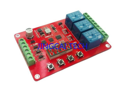 DRM03/ Three-way Multi-function Relay Module/delay/self-lock/cycle/time Relay