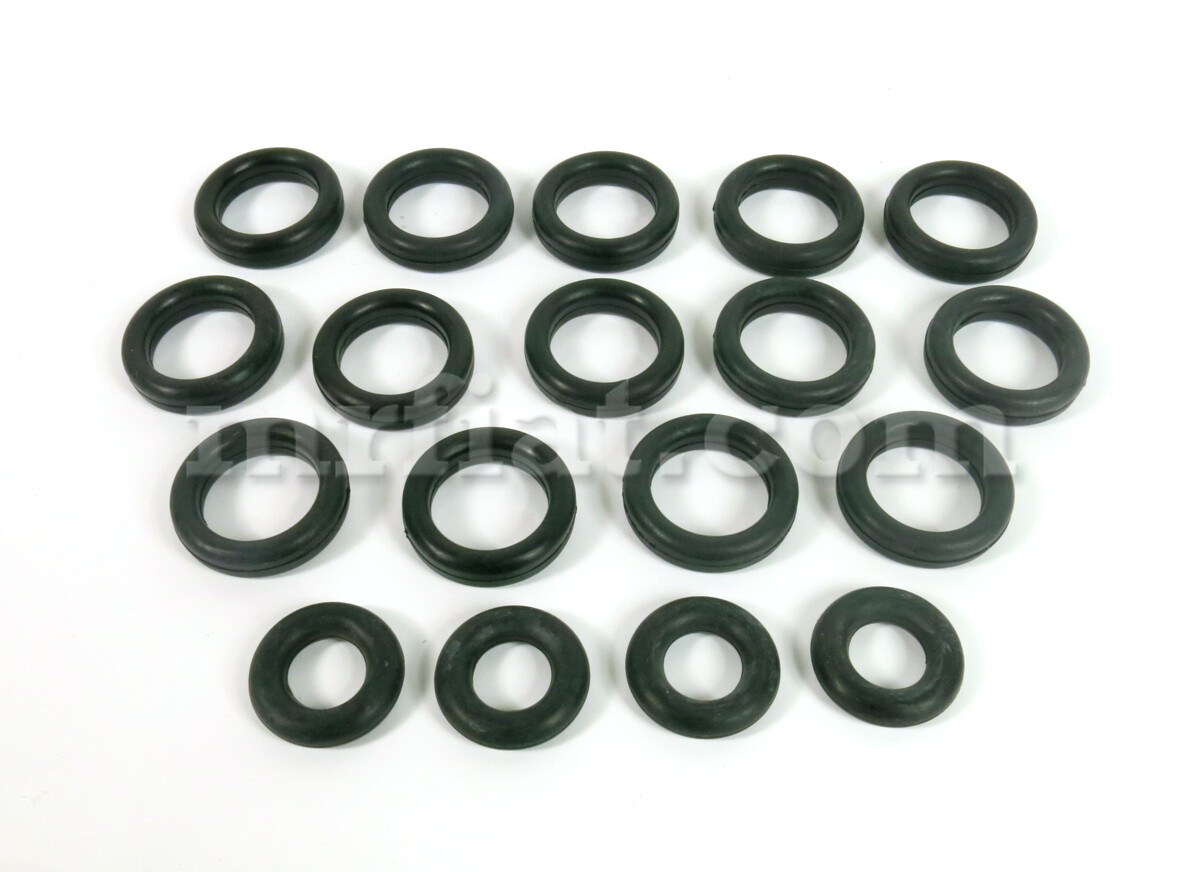 Ferrari 400 GT 400 i Exhaust Support Set (4 S. Ring 14 L. Ring) New
