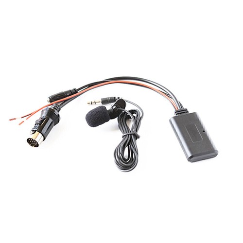 Bluetooth Adapter Audio Music AUX Cable+Microphone For Kenwood 13-pin CD Stereo - Picture 4 of 7
