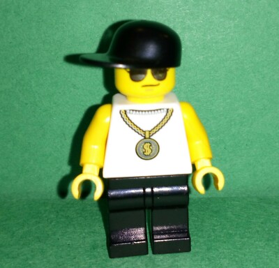Hip Hop Rapper Bro Cool Student Child Kid Boy Man Minifigure Lego City
