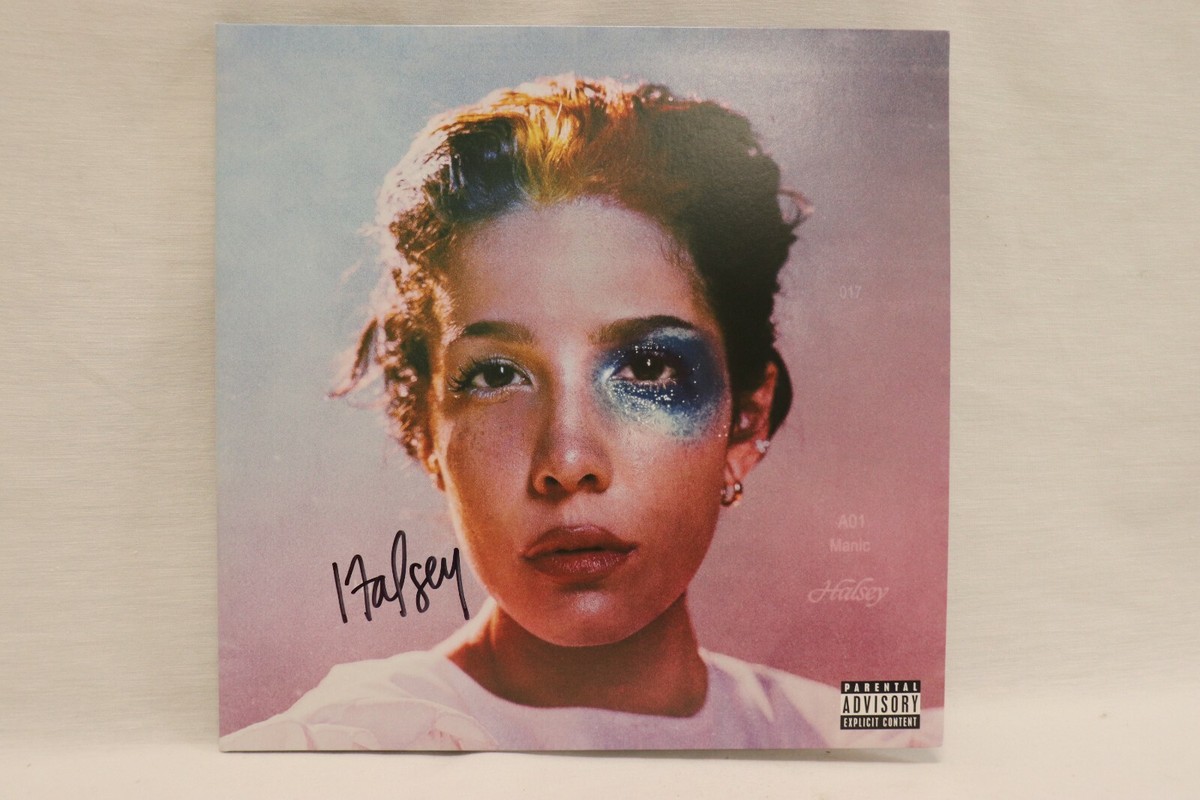 Halsey Signed Manic Vinyl Record Album JSA | eBay