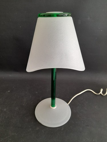 Seltene Glas Tischlampe desk lamp Mephis Stil Tischleuchte Effetre Murano - Bild 6 von 6