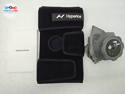 Hyperice Knee Ice Compression Wrap Therapy Device Gray/Black