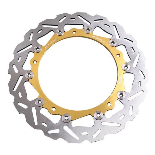 1 Pair Front Brake Disc Rotors Fit BMW S1000RR S1000RR ABS 2009-14/ S1000R 13-15 - Picture 4 of 7