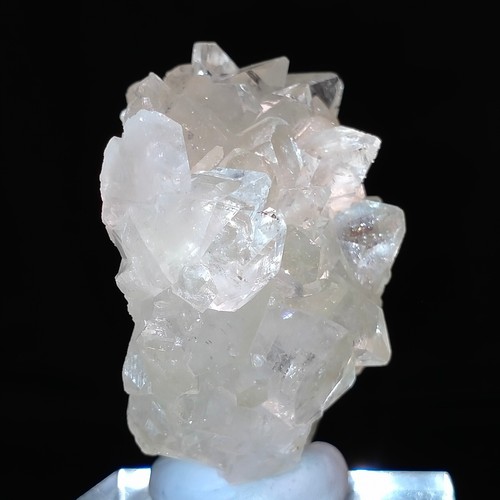 Apophyllite crystal points cluster gemmy glassy colourless specimen 474ct - Picture 6 of 8