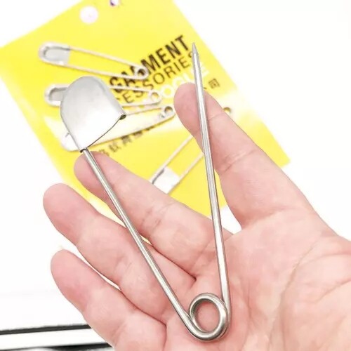 10 Stück 5 Zoll große Sicherheitsnadeln für Kleidung große Sicherheitsnadeln schwer riesig HEISS - Bild 8 von 11