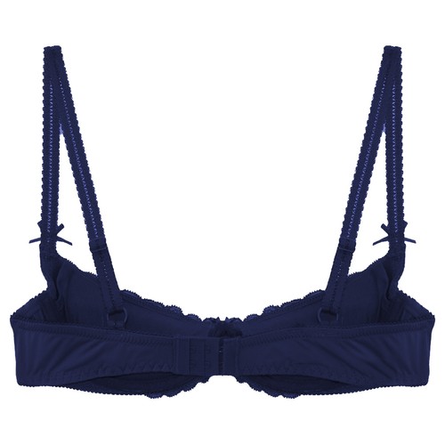 -Sujetador de pezón abierto con aros para mujer sujetador de encaje transparente sin forro push up sin copa - Imagen 65 de 129