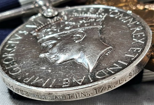 WW1 Jutland & WW2 HMS Albrighton Distinguished Service Medal Royal Navy - Martin - Picture 4 of 11