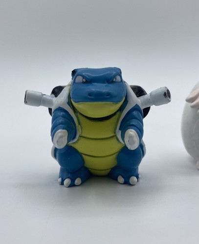 Pokemon BLASTOISE & CHANSEY Mini Figurine Nintendo Tomy Auldey Vintage 1999 RARE - Picture 5 of 7
