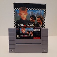 Home Alone 2 Lost In New York Super Nintendo SNES With Manual Tested Working