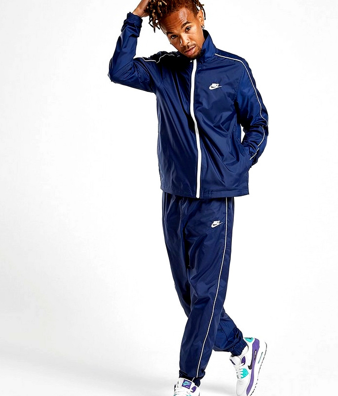 Nike shiny tracksuit Clearance