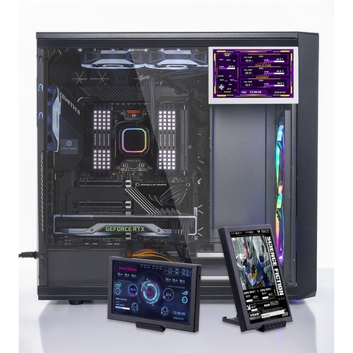 5" USB TYPE-C Secondary Screen IPS CPU GPU RAM Monitor Display Exempt AIDA64 - Picture 10 of 12