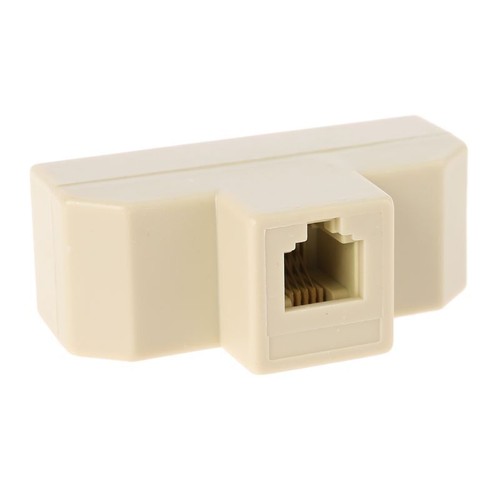 Telephone Splitter, RJ11 6P4C 1 Male to 4 Female Adapter, 4 Way RJ11 Socket - Zdjęcie 7 z 8