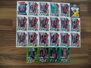 Topps Match Attax 2021 Alle Paris Champions League All Set Complete Team Psg Ebay