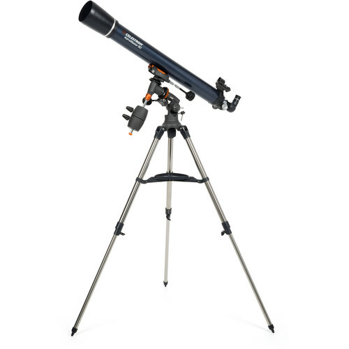 Celestron AstroMaster 90EQ 90 mm f/11 Refraktor Sternenbeobachtungsteleskop #21064 (UK) - Bild 2 von 24