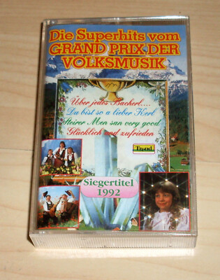 Musik Kassette MC - Die Superhits vom Grand prix der Volksmusik - 90er 1992 90s