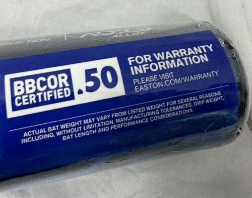 New/Sealed - Easton aa22SPD 31/28 - 2 5/8dia. -3 Navy Blue/White - Picture 8 of 10
