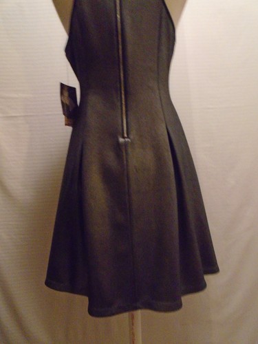MARILYN MONROE Womans Dark Gray Flare Mini Dress Size Medium - Picture 7 of 9