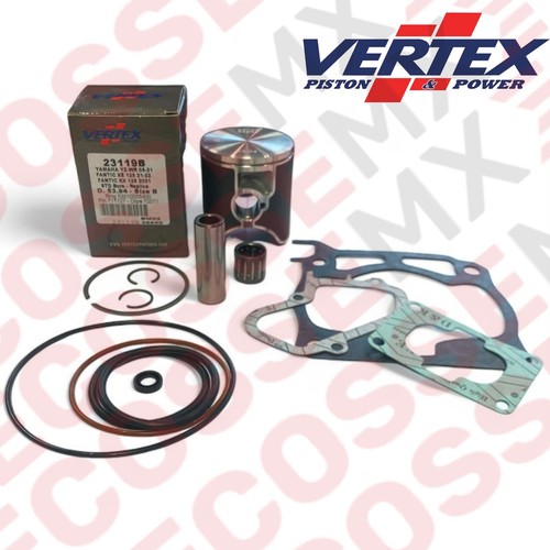YAMAHA VERTEX TOP END PISTON KIT BEARING GASKET YZ125 SIZE 53.94B 2005-2021 - Picture 1 of 9