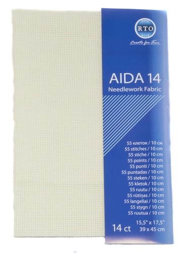 RTO and Fabricmaster Aida Cross Stitch Fabric - 11ct/14ct/16ct/18ct/22ct/25ct - Picture 8 of 77