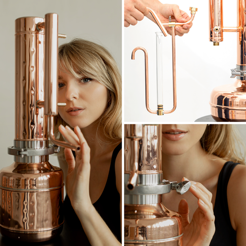 Essential Oil Distiller 0,53G (2L) | column 0,26G (1L) - Premium Kit - Picture 7 of 14