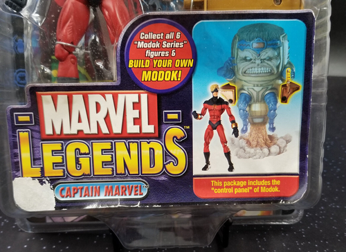 Sealed Captain Marvel Modok Series BAF Toybiz Figure - Picture 3 of 8